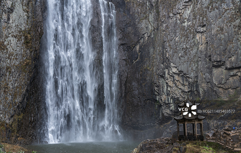 温州百丈漈图片素材