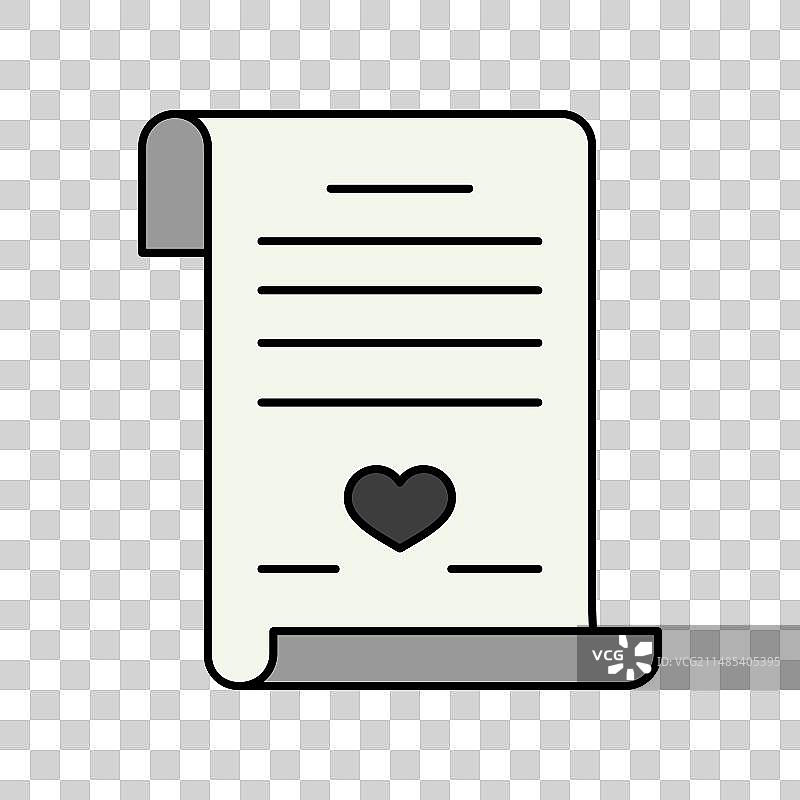 结婚证图标图片素材