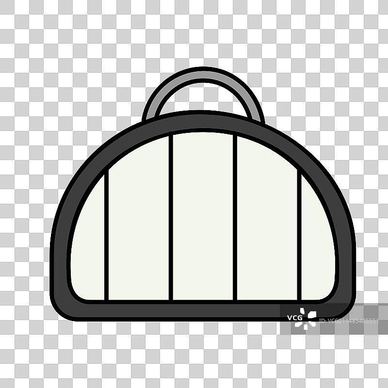 宠物航空箱隔离图标宠物动物标志图片素材