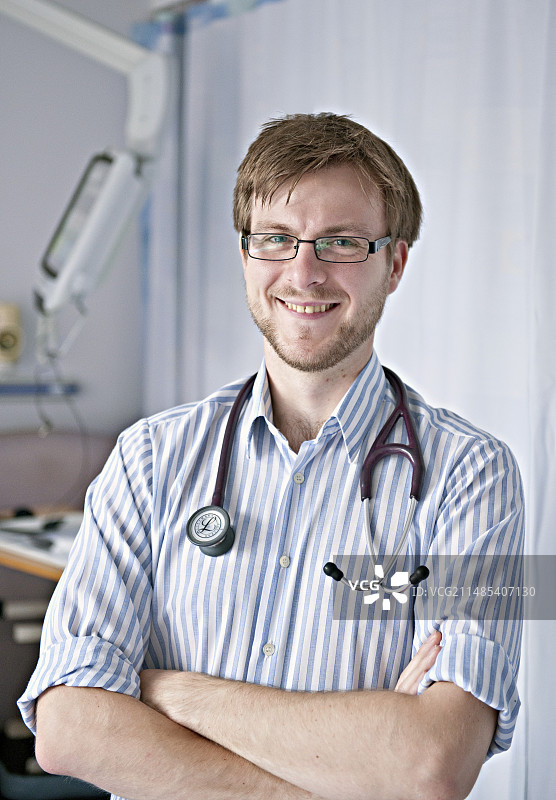 青年医生图片素材