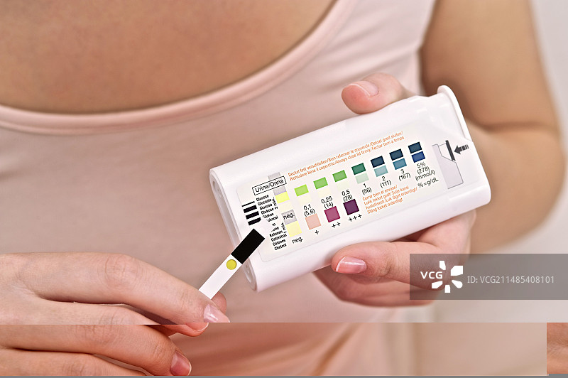 糖尿病尿液检测图片素材