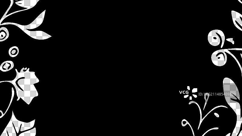 高品质花卉边框Logo图片素材