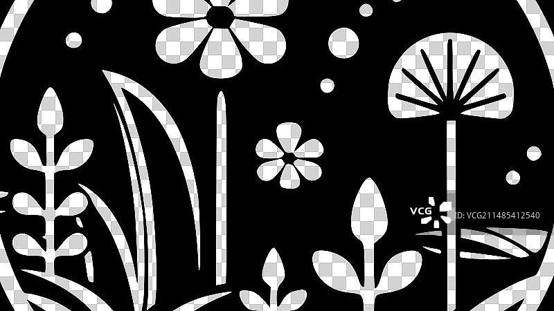 高品质花园主题Logo设计图片素材