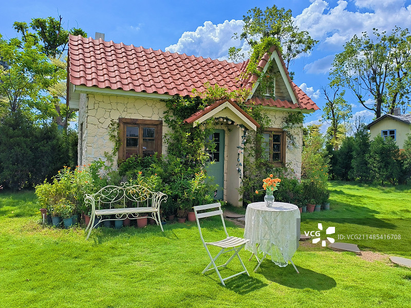 梦幻农家小屋图片素材