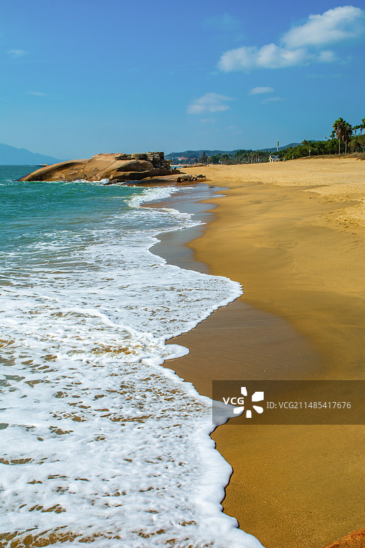 厦门 椰风寨 阳光海岸 海浪 沙滩 环岛路 海边 大海 海滩 厦门风光 厦门海景图片素材