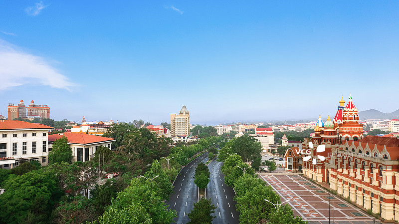 北戴河风光图片素材