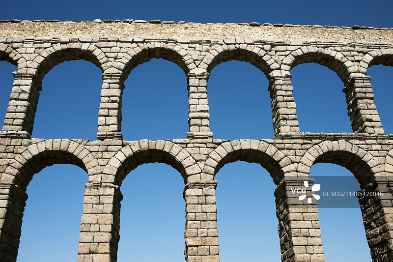 西班牙塞哥维亚渡槽图片素材