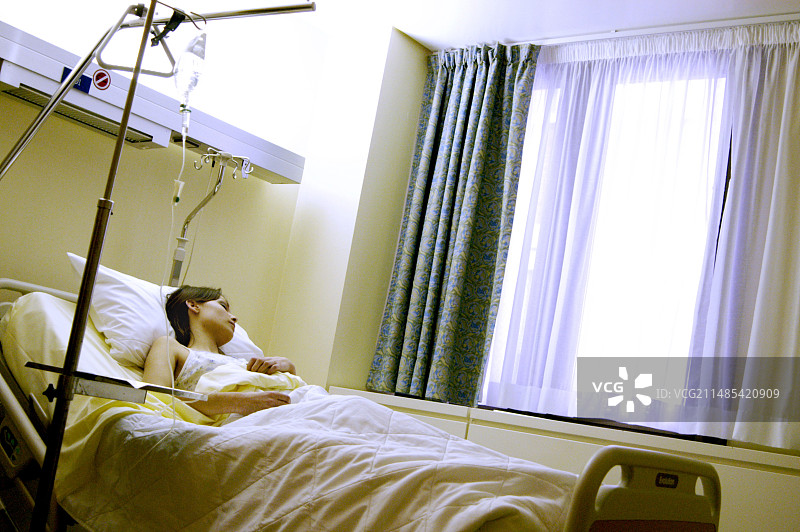 病房里的病人图片素材