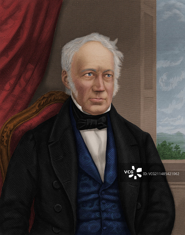 苏格兰化学家安德鲁·尤尔图片素材