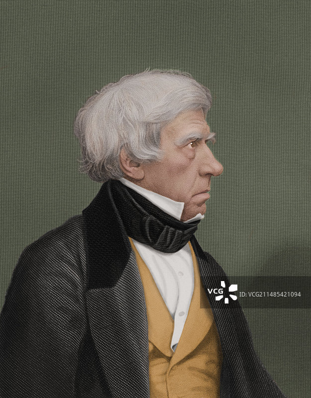 英国政治家亨利·布鲁厄姆图片素材