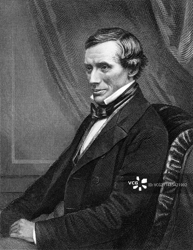 托马斯·格雷厄姆，苏格兰化学家图片素材