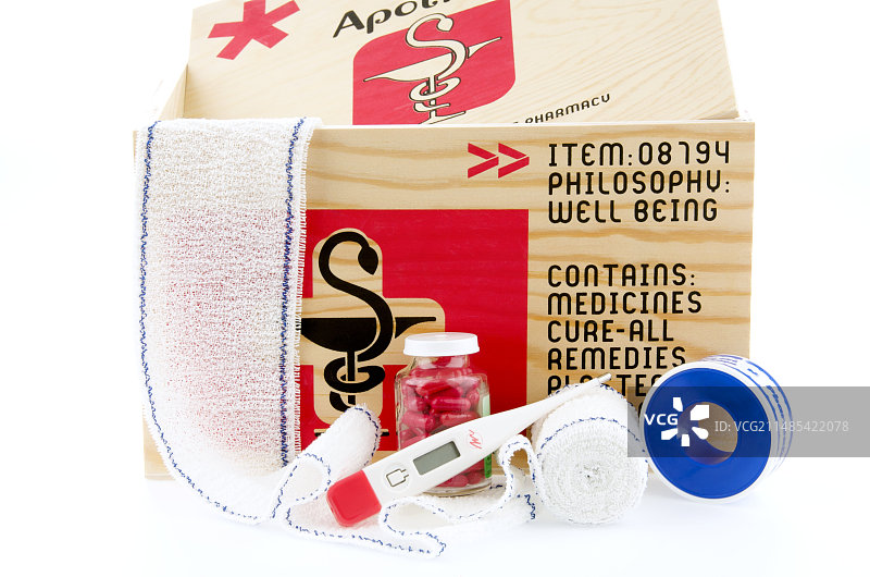 顺势疗法急救箱图片素材