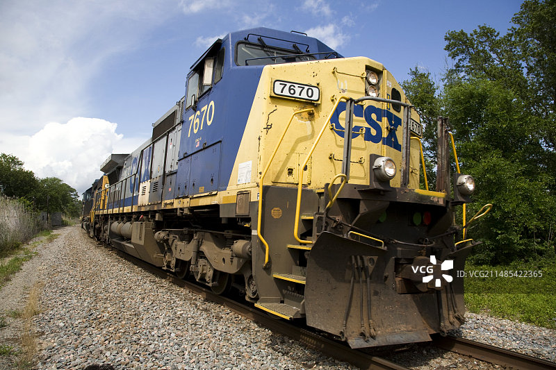 美国货运列车图片素材