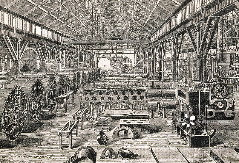 锅炉厂历史艺术作品图片素材