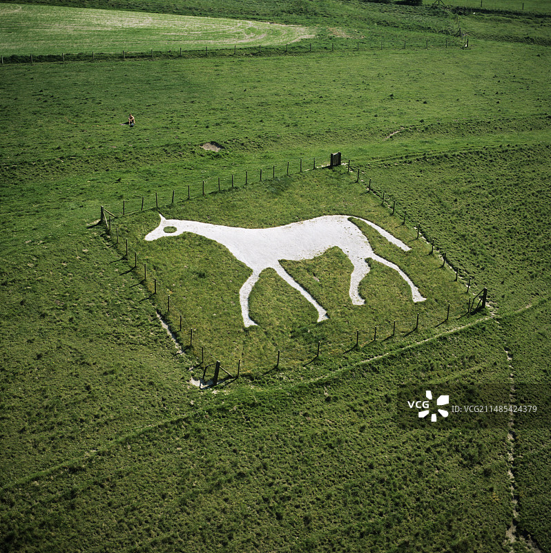 新 Pewsey 白马图片素材