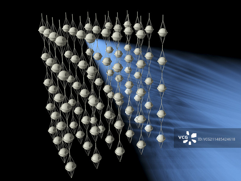 冰立方中微子探测器，艺术作品图片素材