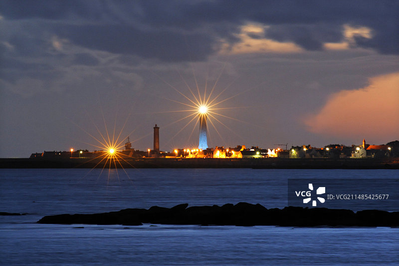 埃克米尔灯塔图片素材