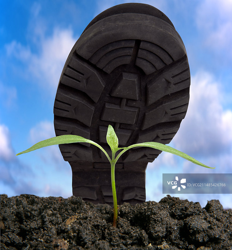 环境破坏概念图图片素材