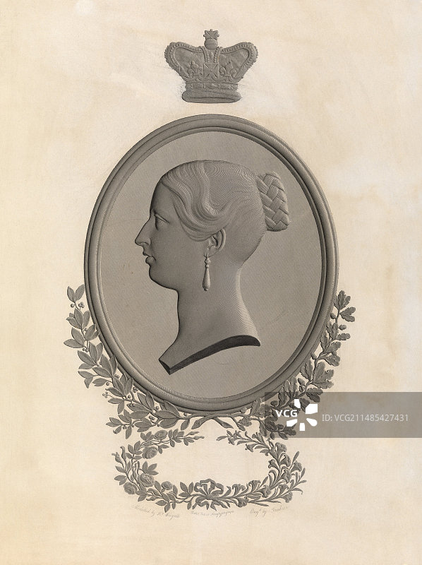 英国女王维多利亚图片素材