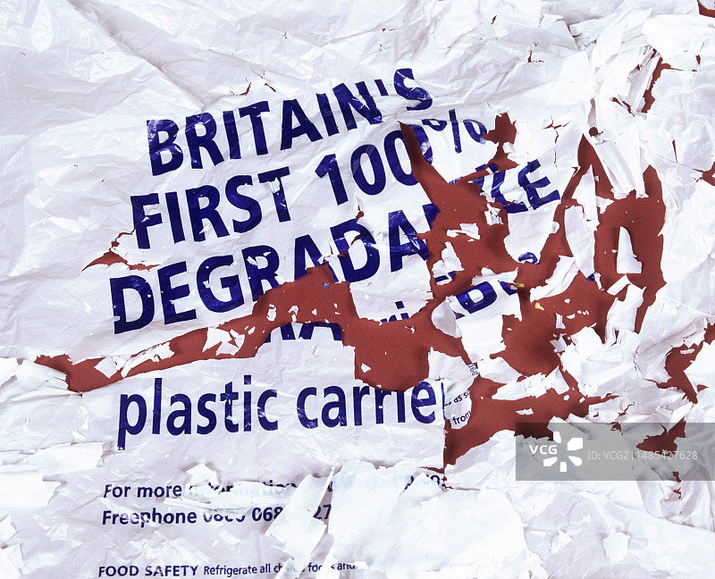 完全可降解塑料袋图片素材