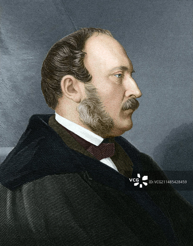 艾尔伯特亲王，英国王子图片素材