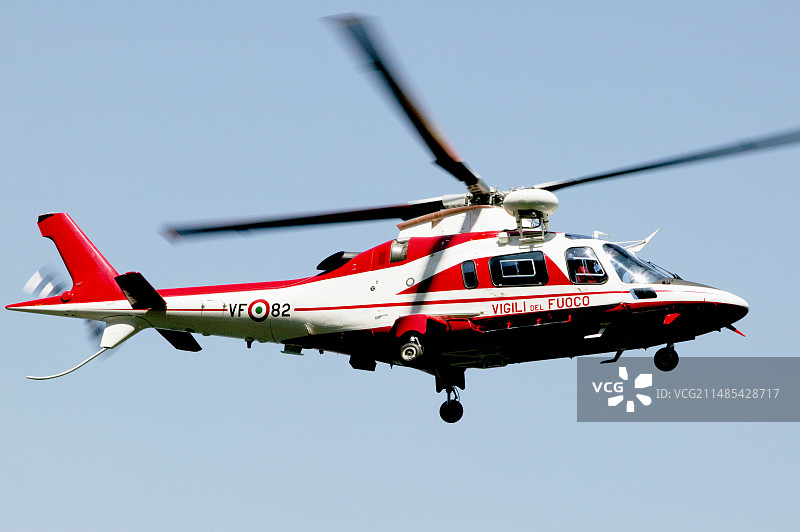 消防部门直升机图片素材