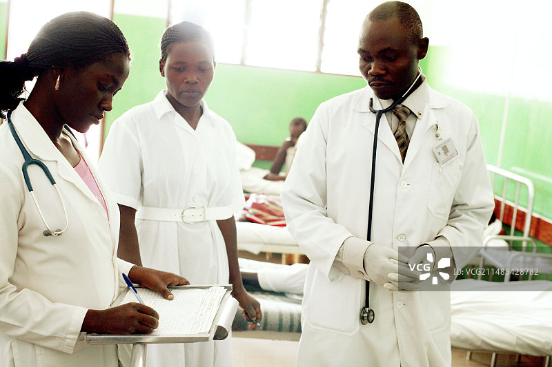 乌干达的医院医生图片素材