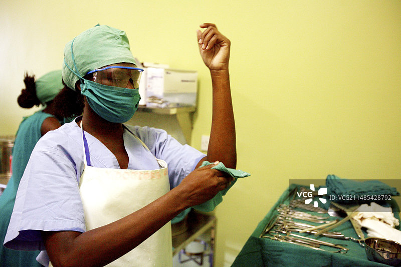 医院外科医生，乌干达图片素材