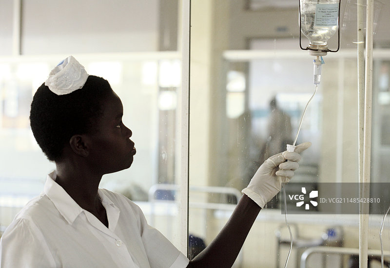 乌干达医院护士图片素材