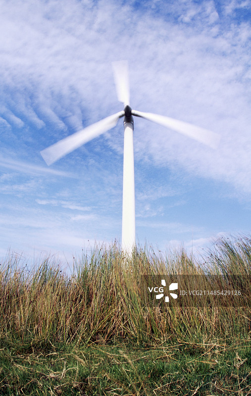 风力涡轮机图片素材