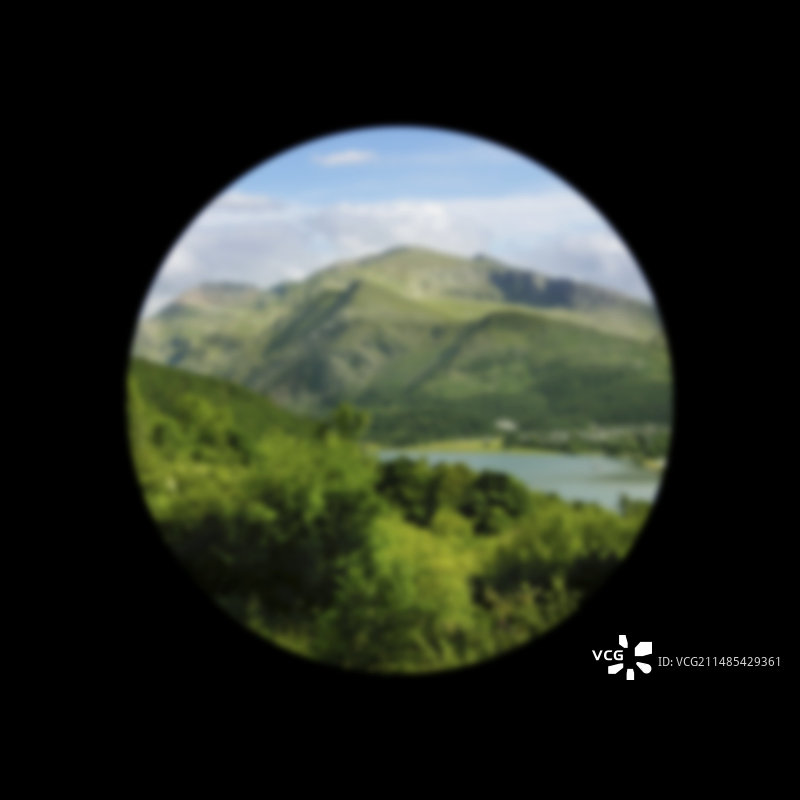 视力模糊图片素材