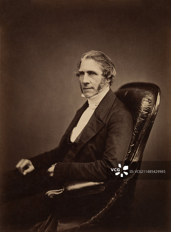 英国气象学家詹姆斯·格莱舍图片素材