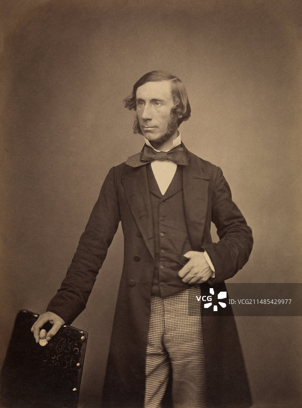 爱尔兰物理学家约翰·丁达尔图片素材