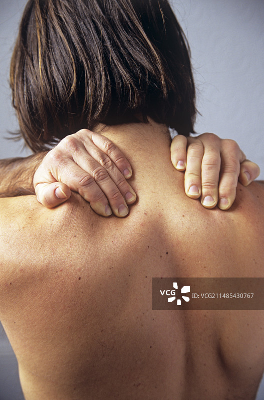 背部疼痛图片素材