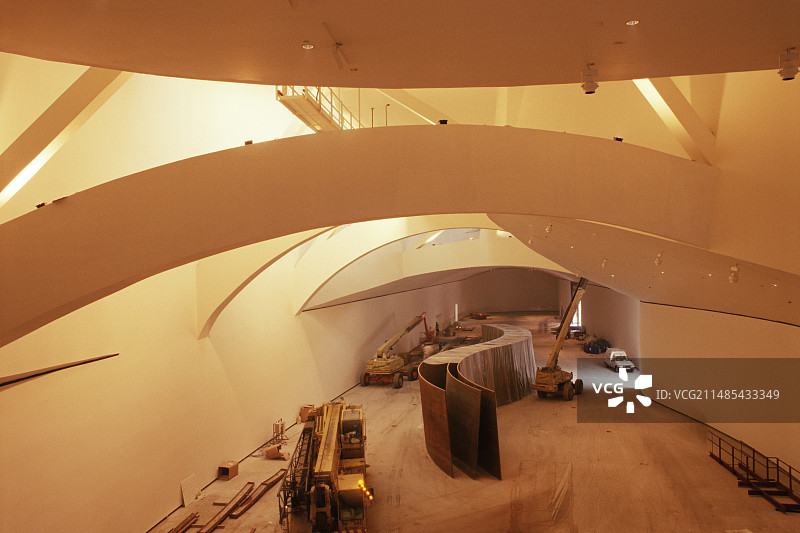 古根海姆博物馆内部图片素材