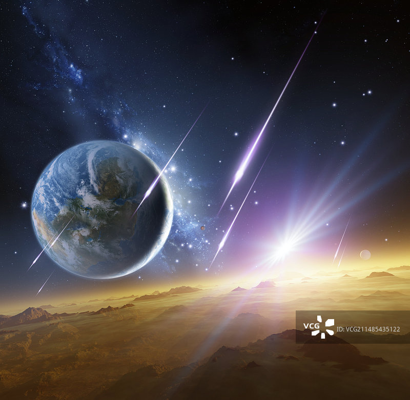类地行星艺术作品图片素材