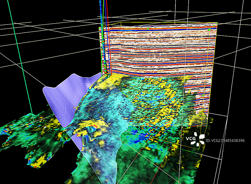 GeoProbe地下模型图片素材