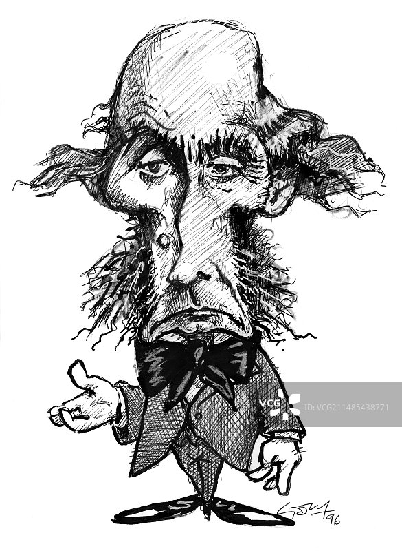 约翰·穆勒漫画图片素材