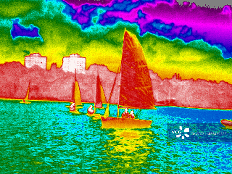 帆船、热图片素材