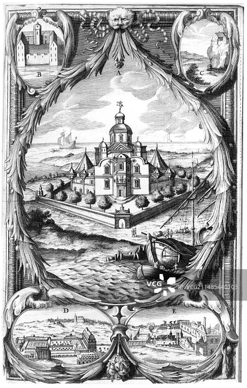 第谷·布拉赫天文台艺术作品图片素材