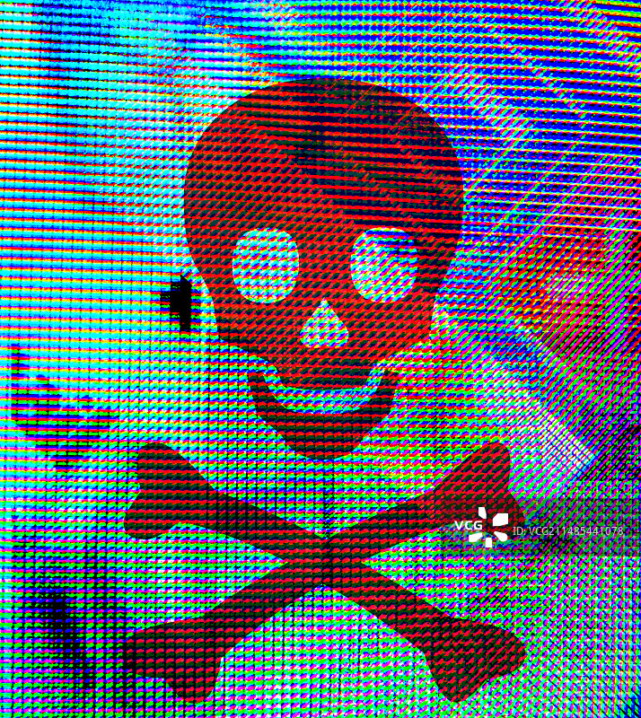 骷髅和交叉骨图片素材