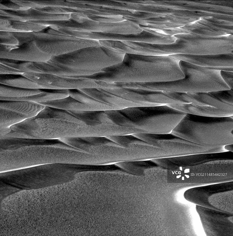 火星沙丘图片素材