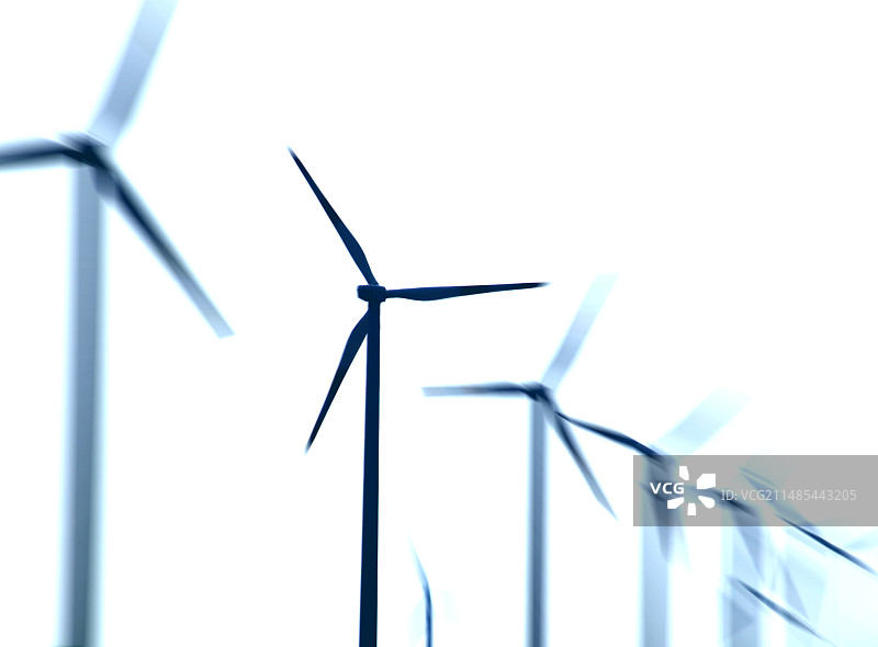 风力涡轮机图片素材