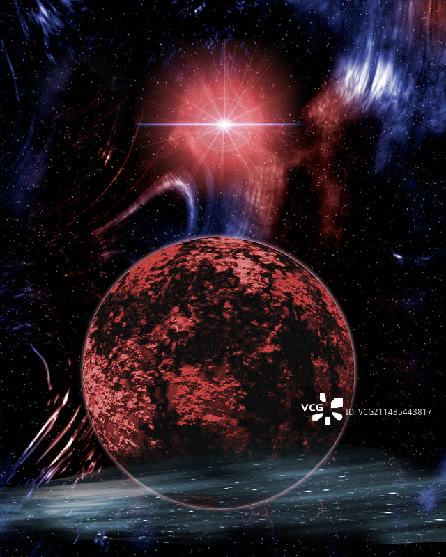 岩石系外行星图片素材