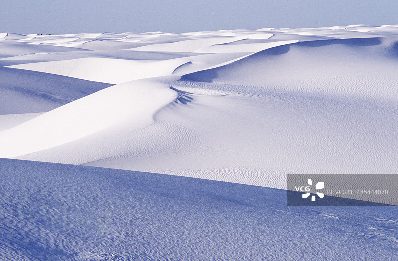 白色沙丘图片素材