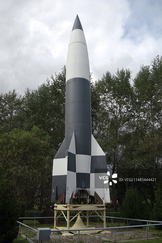 德国V-2火箭模型图片素材
