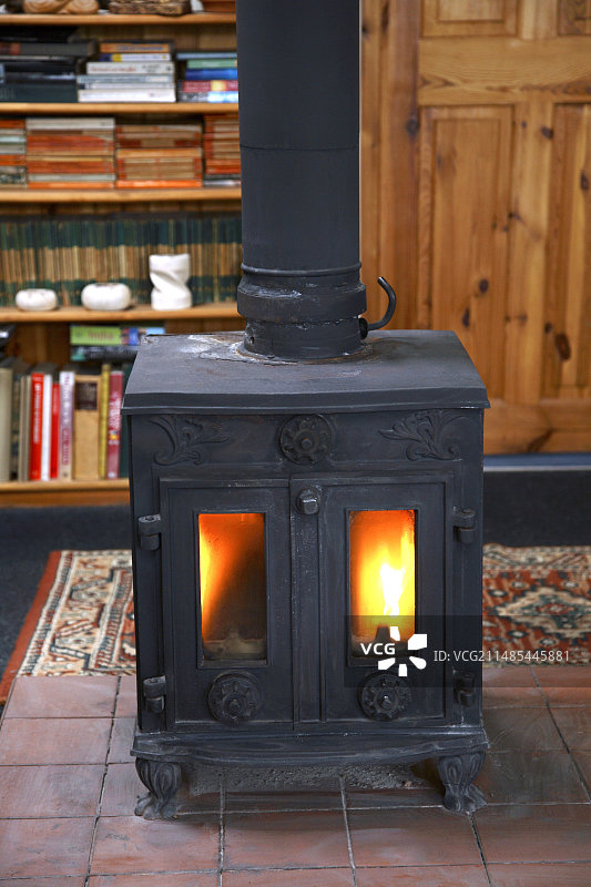 燃木火炉图片素材