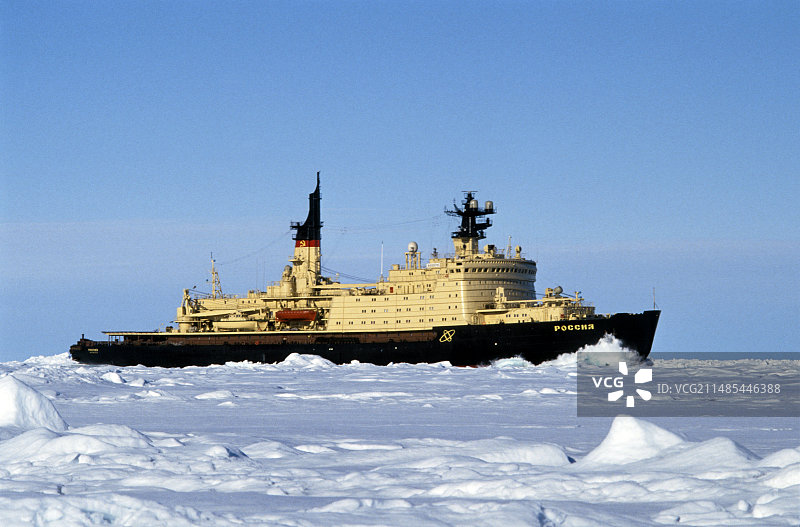 北极破冰船图片素材
