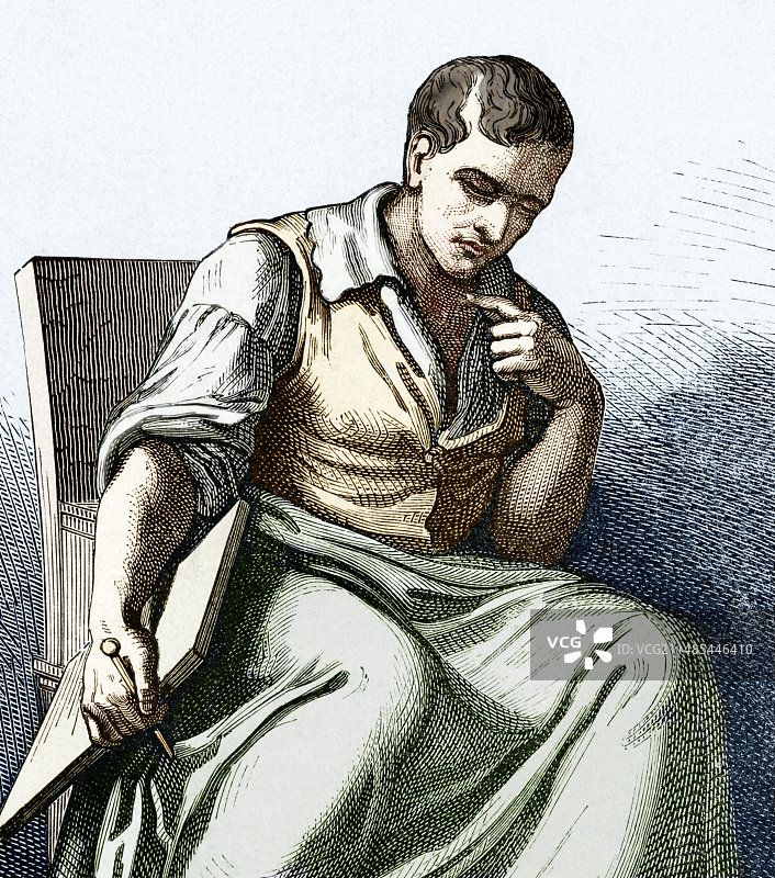 卡西尼，意大利天文学家图片素材