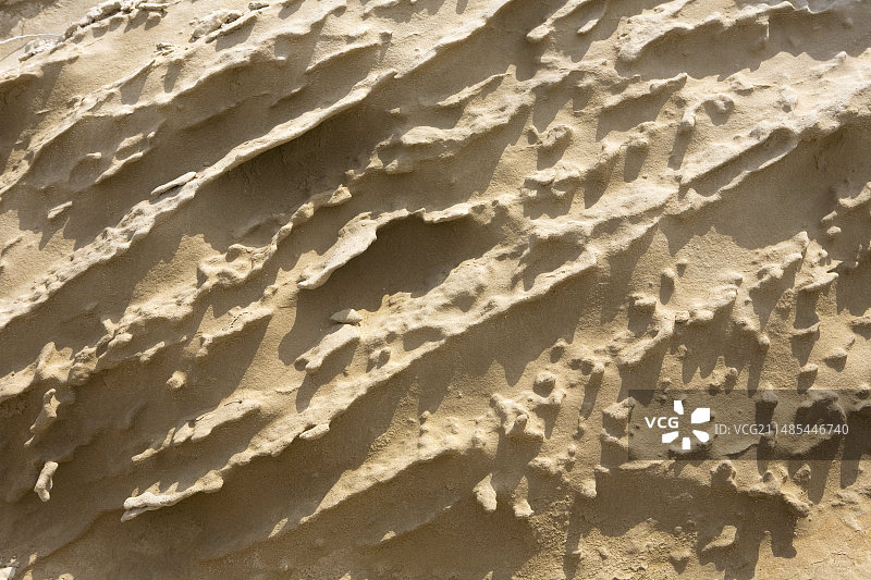 被侵蚀的沉积岩图片素材